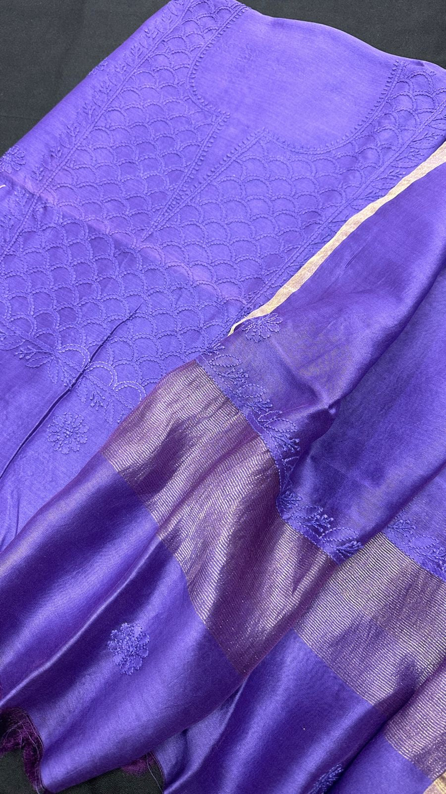 Chanderi Silk Dress Material