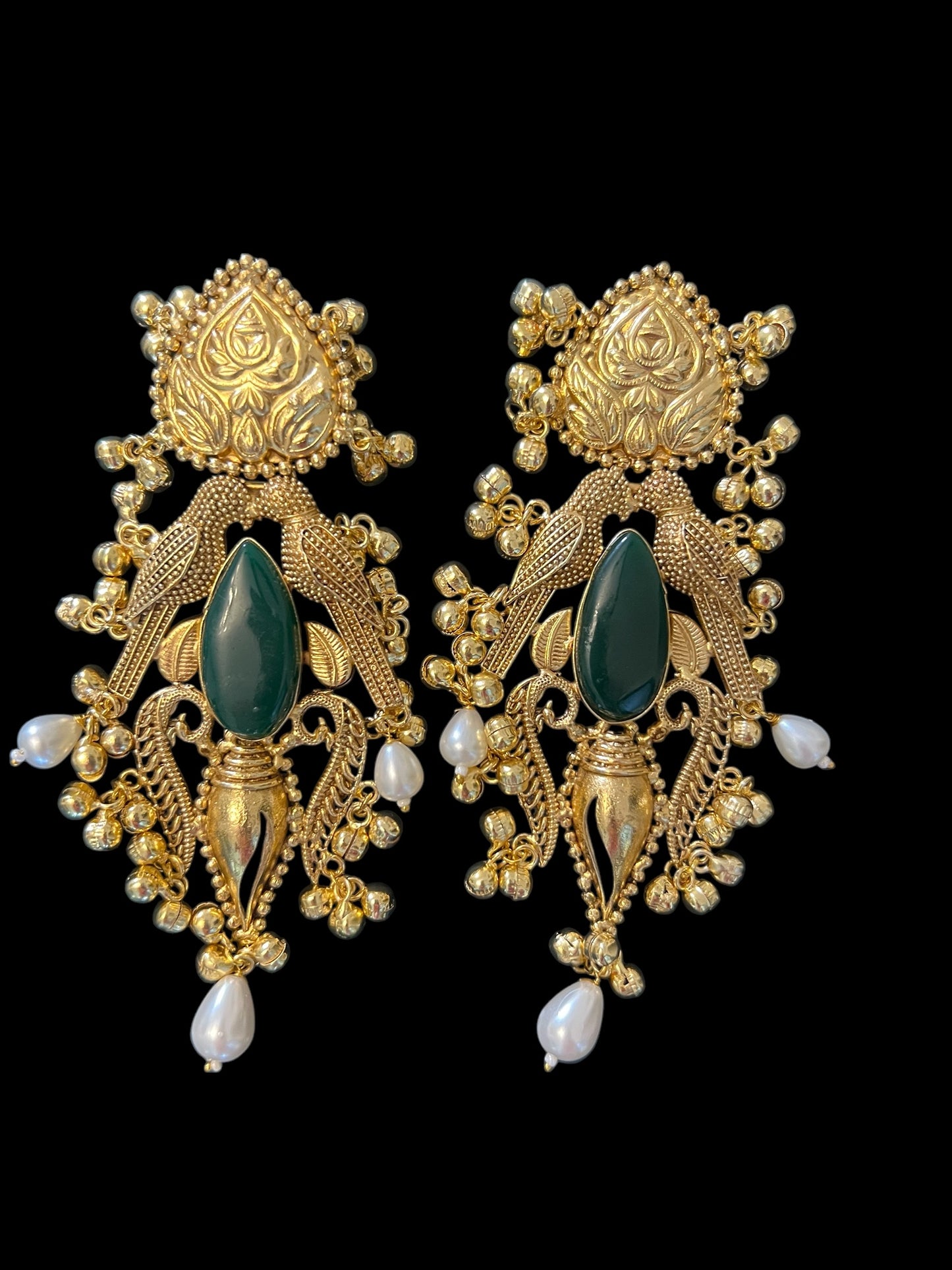 Brass Jhumkas